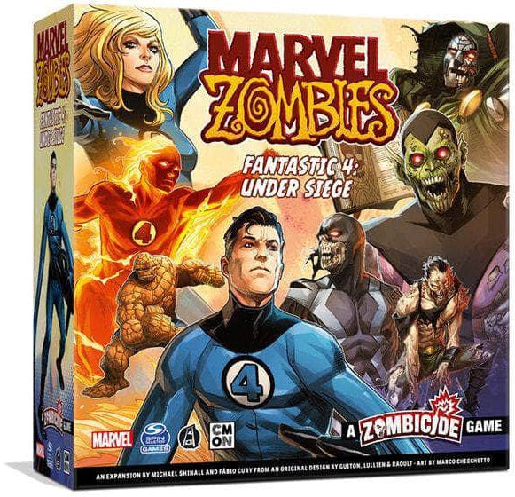 Marvel Zombies Fantastic Four Under Siege キックスターター ボード 