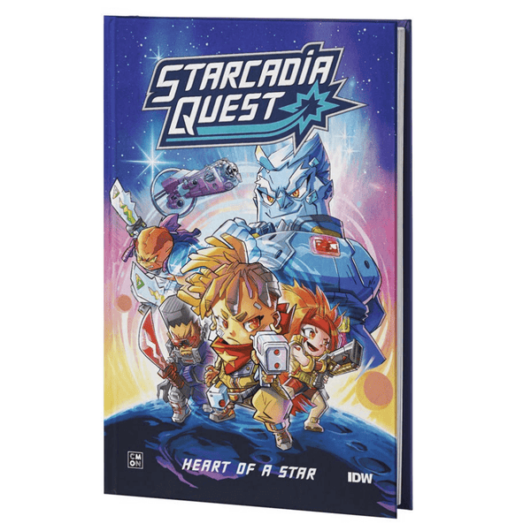 Starcadia Quest漫画本+プロモーションKickstarterボードゲーム
