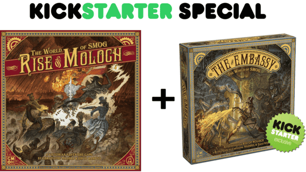 The World of SMOG: Rise of Moloch plus Embassy Expansion Ambassador Pledge  (Kickstarter Special)