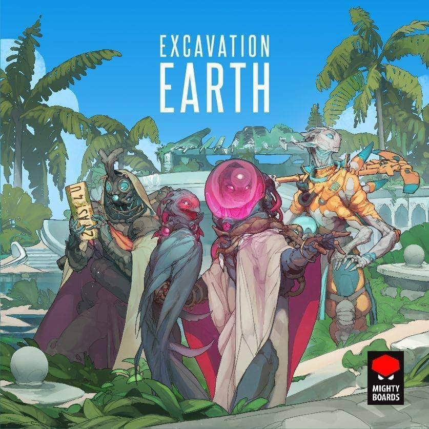 Mighty Boards Excavation Earth Board Game Franchise