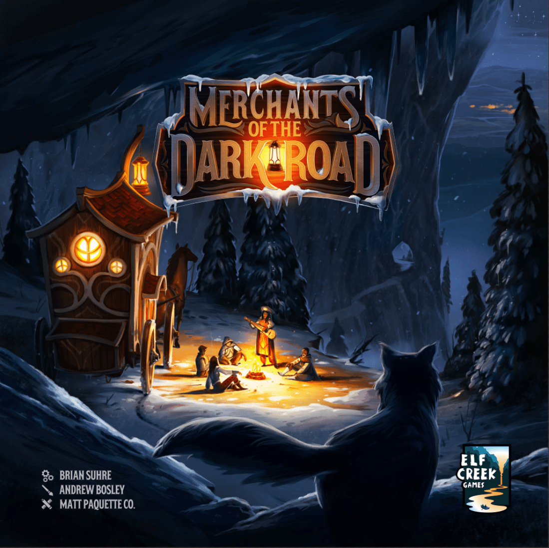 Elf Creek Games Merchants of The Dark Road Board Game Franchise