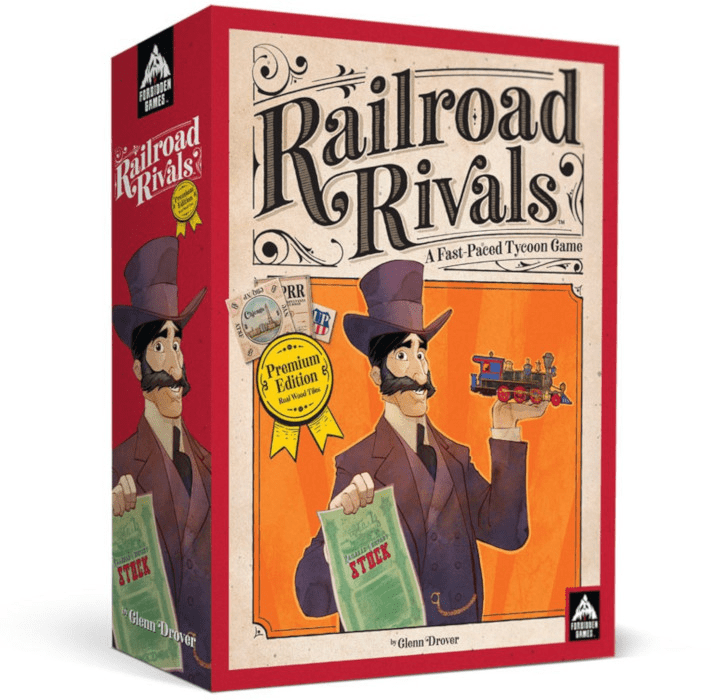 Forbidden Games Railroad Rivals Board Game Franchise