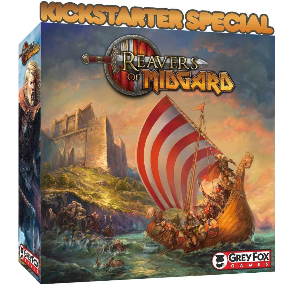 Grey Fox Games Reavers of Midgard Board Game Franchise