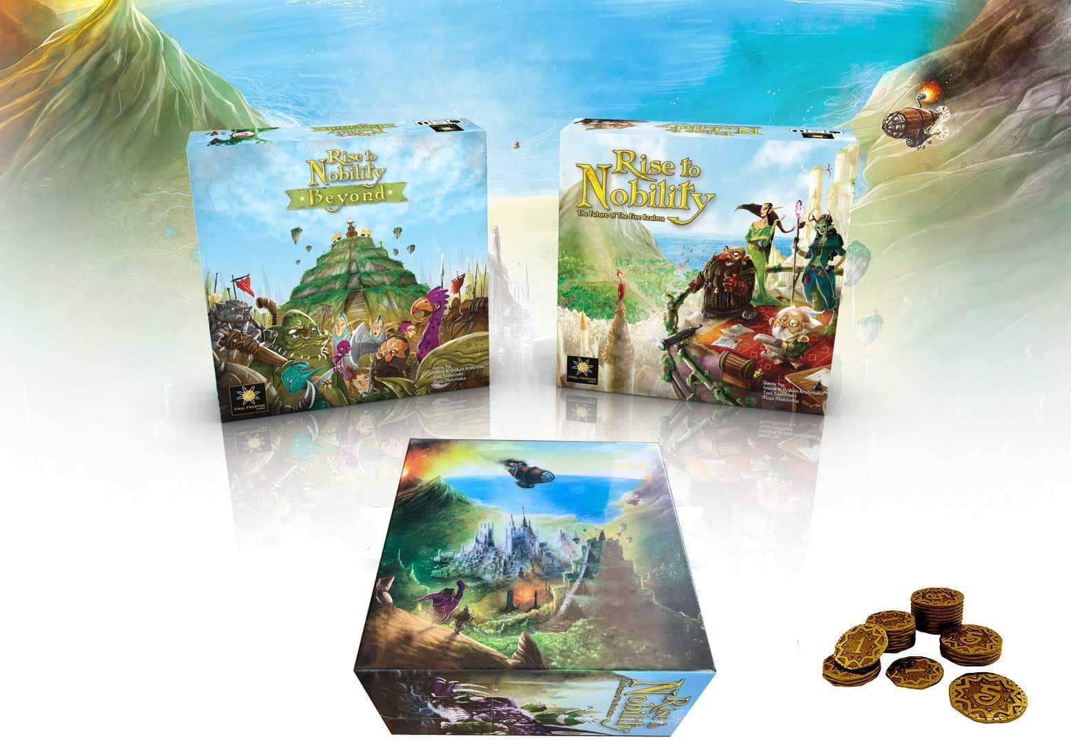 Final Frontier Games Rise To Nobility Board Game Franchise