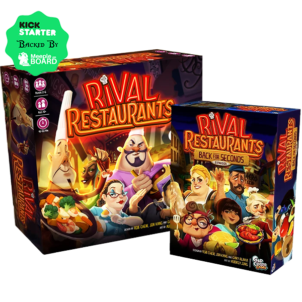 Gap Closer Games Rival Restaurants Board Game Franchise