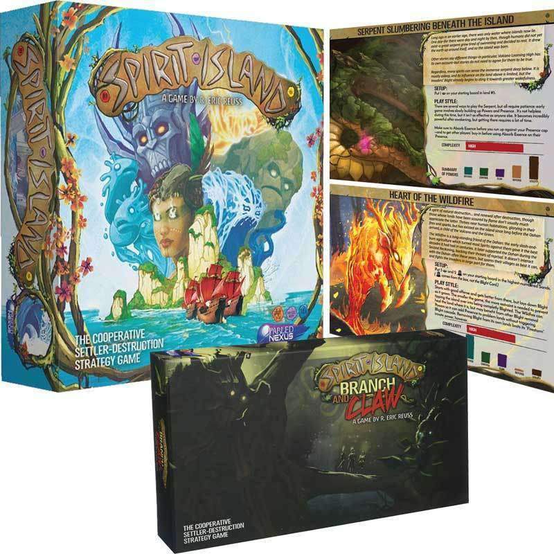 Greater Than Games Spirit Island Board Game Franchise