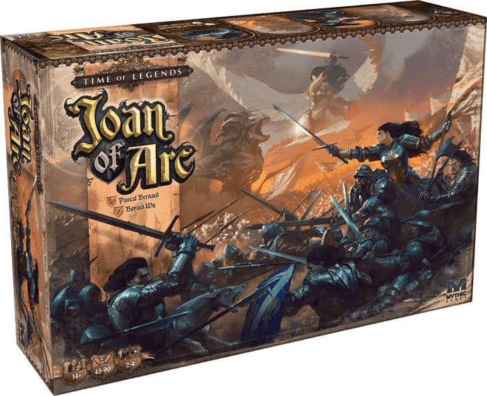 Mythic Games Time of Legends Joan of Arc Board Game Franchise