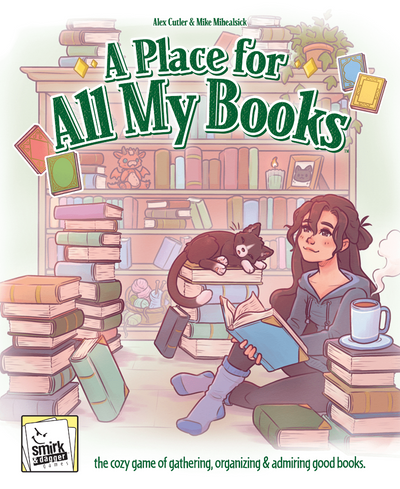 A Place for All My Books: Deluxe Edition (Kickstarter Pre-Order Special) Kickstarter Board Game Smirk &amp; Dagger Games KS001942A