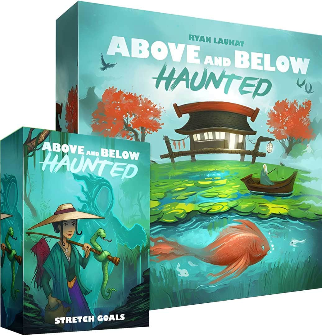 Above and Below: Haunted Plus Stretch Goal Box (Kickstarter Pre-Order Special) Kickstarter Board Game Red Raven Games KS001943A