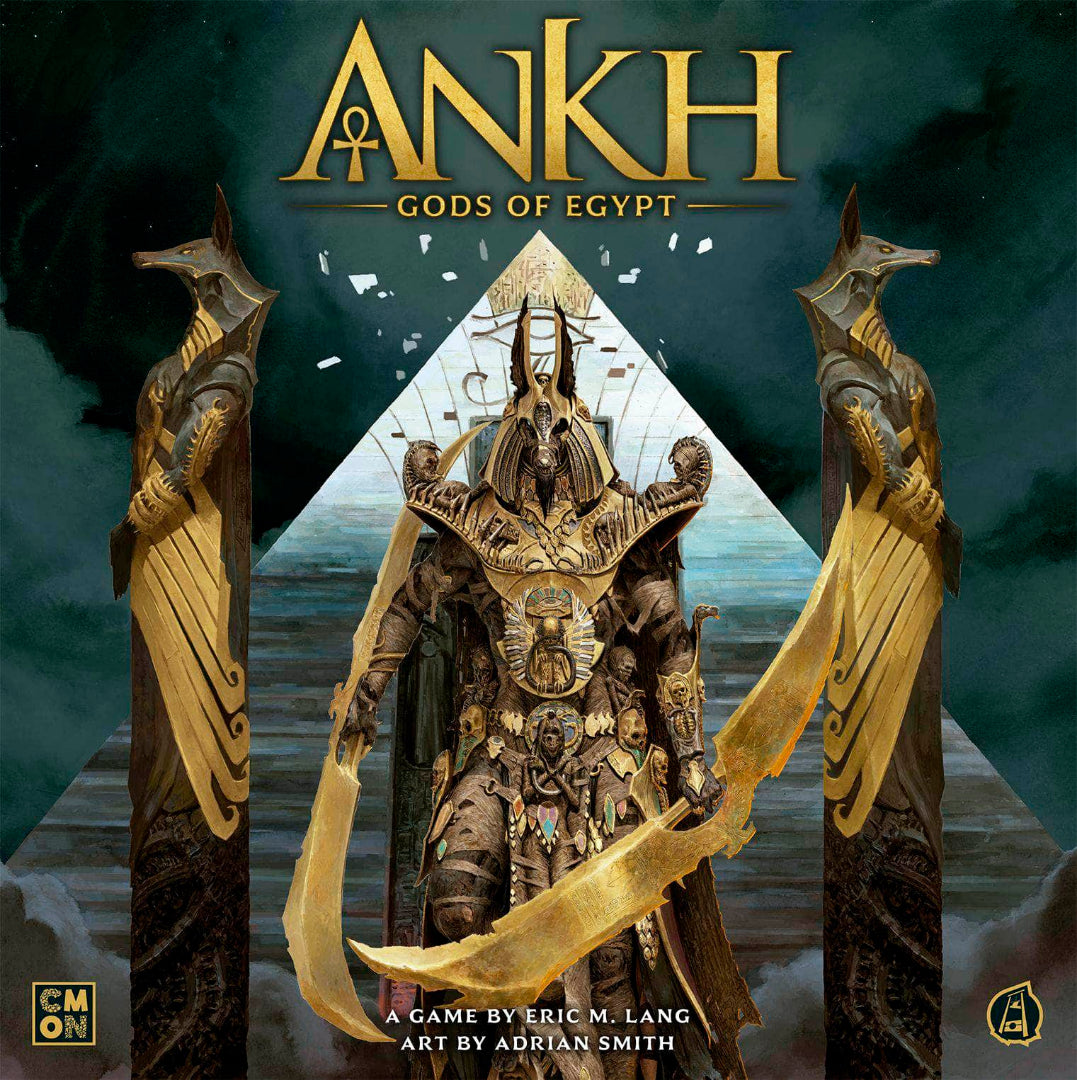 ANKH Gods of Egypt: expansão Bundle (Kickstarter Special) Expansão do jogo de tabuleiro Kickstarter CMON KS001858A