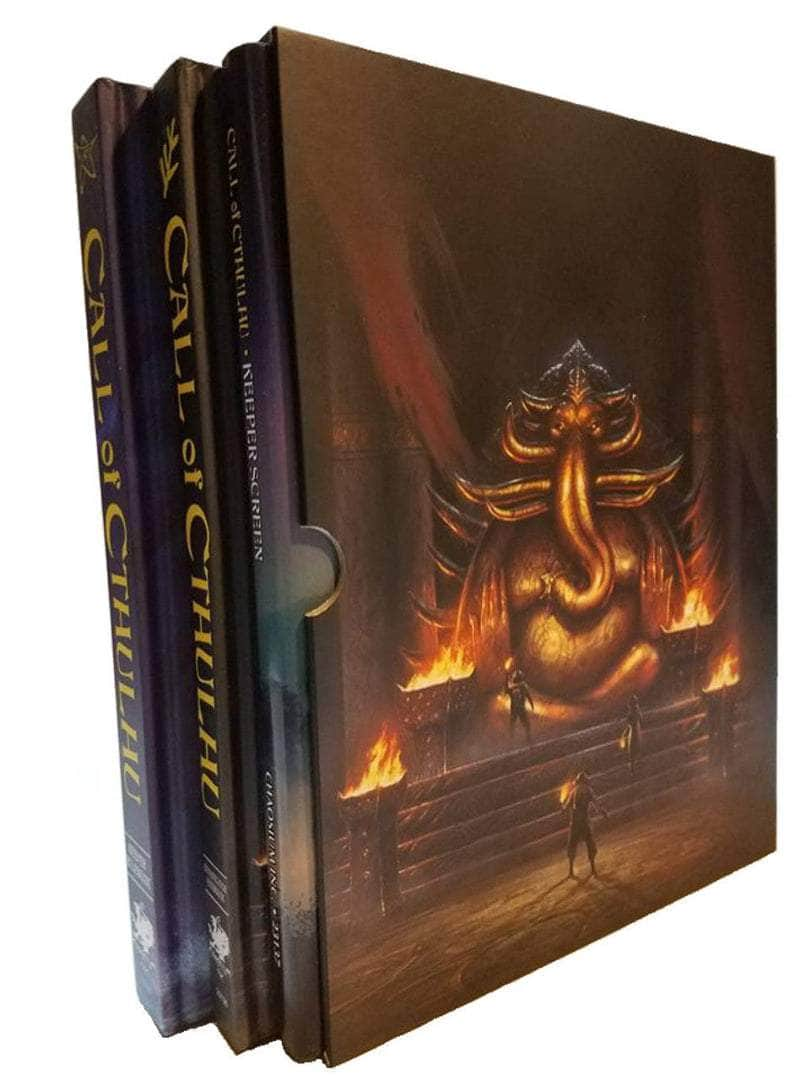 Call of Cthulhu 7th Edition Slipcase Set (Retail Edition) 소매 롤 리전 게임 Chaosium KS001862a