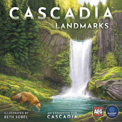 Cascadia: Landmarks Plus Landmark Punktacja Mini-Expansion (Kickstarter w przedsprzedaży Special) Rozszerzenie gry planszowej Kickstarter Flatout Games KS001774A