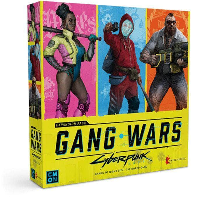 Cyberpunk 2077: Gangs of Night City Expansion Pakiet (Kickstarter Special) Kickstarter Game CMON KS001777A