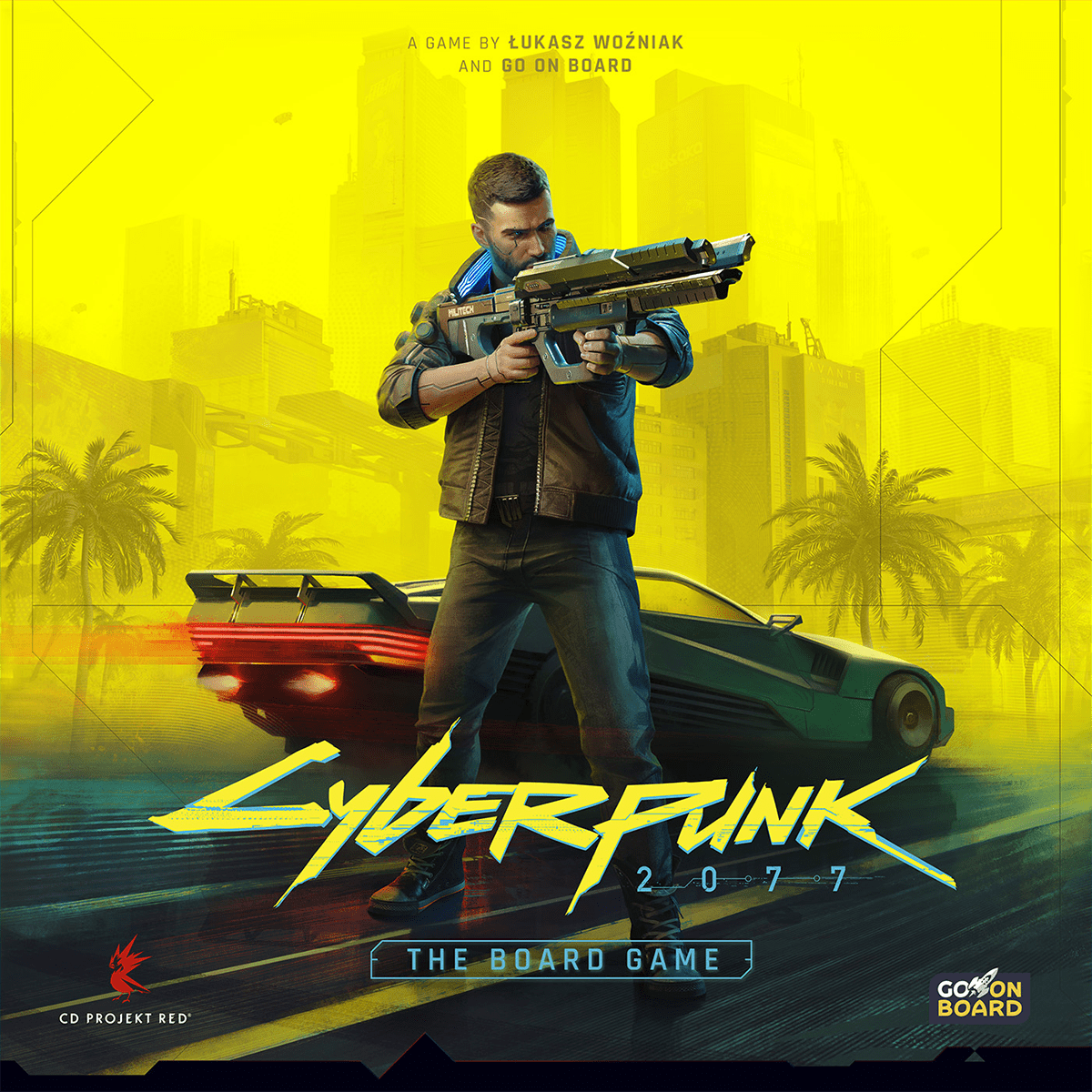 Cyberpunk 2077: The Board Game Gameplay All-In Pledge (Kickstarter Pre-Order Special) Kickstarter Board Game Go On Board KS001893A