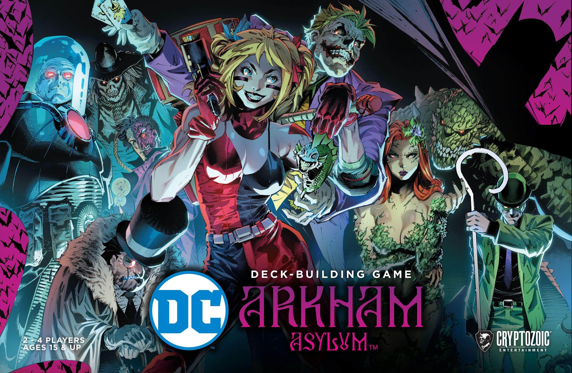 Dc Deck Building Game: Arkham Asylum Expand Your Mind Pledge (Kickstarter Pre-Order Special) Kickstarter Board Game Cryptozoic Games KS001895A