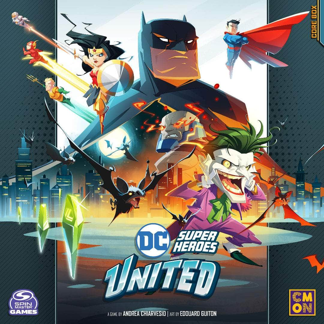 DC Super Heroes United: Bling Bundle (Kickstarter Pre-order พิเศษ) อุปกรณ์เสริมเกม Kickstarter CMON KS001864A