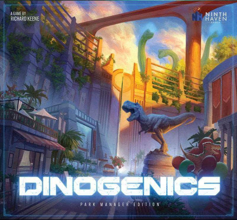 Dinogenics: New Arrivals Complete Park Pledge (Kickstarter Pre-Order Special) Kickstarter Board Game Ninth Haven Games KS001896A