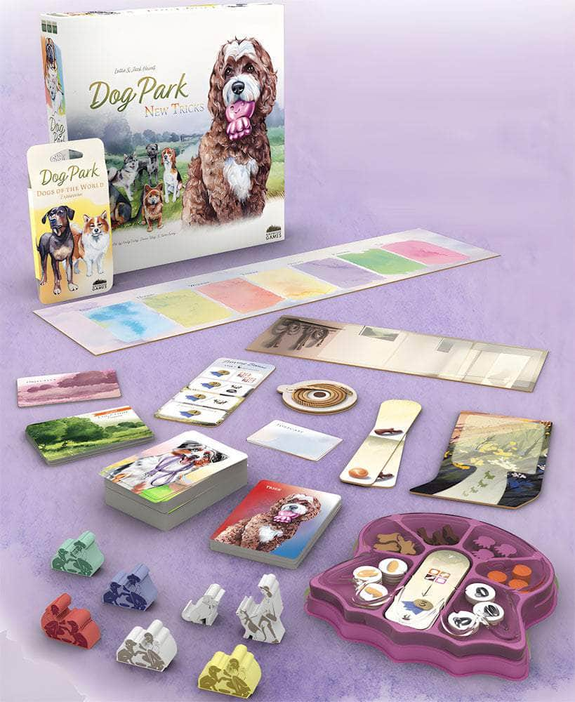 Dog Park: New Tricks Plus Dogs of The World Kickstarter Board Game  Expansion - The Game Steward