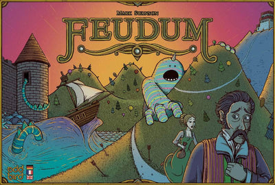 Feudum: zevenjarige editie gameplay all-in bundel (kickstarter pre-order special) kickstarter bord game Odd Bird Games KS001866A