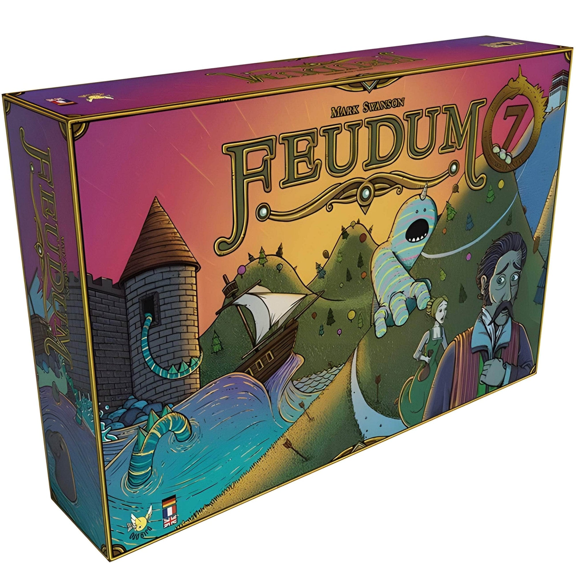 Feudum: Septennial Edition (Kickstarter förbeställning Special) Kickstarter brädspel Odd Bird Games KS001865A