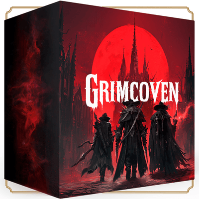 Grimcoven：ミニチュアを備えた特別版のコアレッジ（Kickstarter Pre-Order Special）Kickstarterボードゲーム Awaken Realms KS001799A