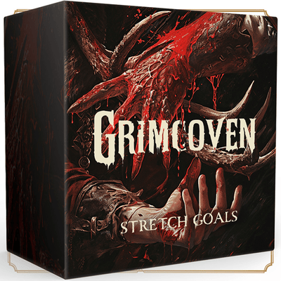 Grimcoven：ミニチュアを備えた特別版のコアレッジ（Kickstarter Pre-Order Special）Kickstarterボードゲーム Awaken Realms KS001799A