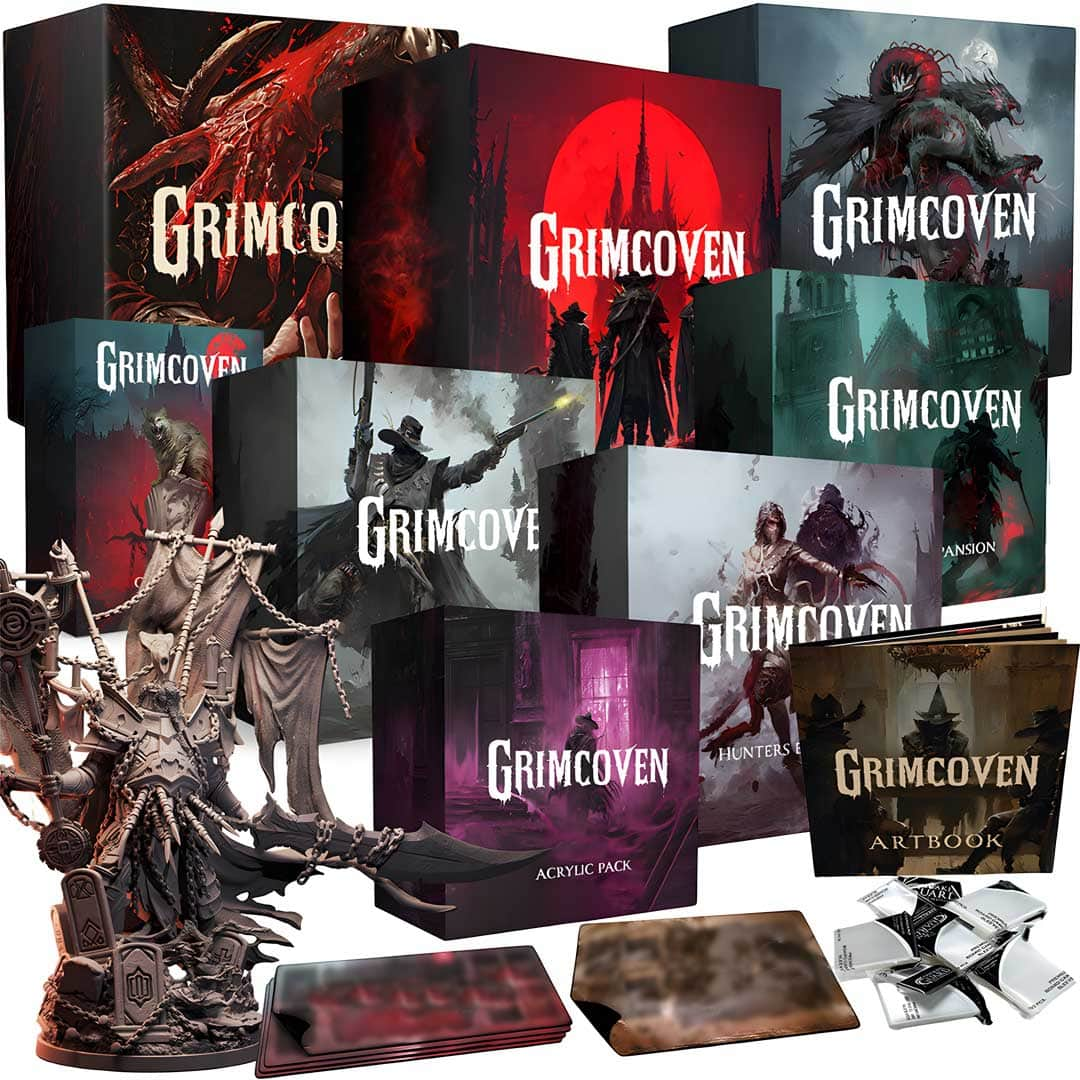 GrimCoven: Sundrop Boss Pledge (Kickstarter Précommande spécial) Kickstarter Board Game Awaken Realms KS001800A