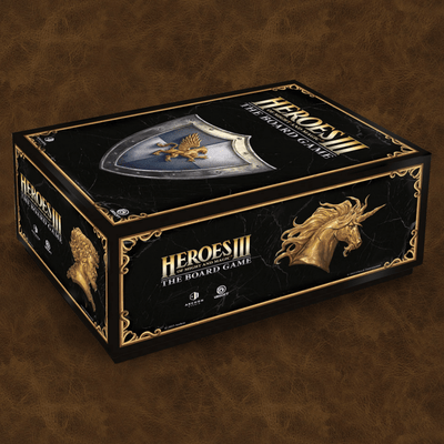 Heroes of Might &amp; Magic III: All-In Big Boxes Pledge (Kickstarter pré-especial) jogo de tabuleiro Kickstarter Archon Studios KS001378B