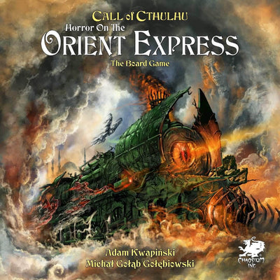 Skräck på Orient Express Board Game: All-Inclusive Golden Pass Pledge (Kickstarter förbeställning Special) Kickstarter Board Game Chaosium KS001806A