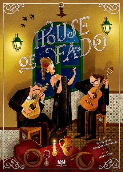 House of Fado Plus Promo Pack (Kickstarter Predorder Special) لعبة لوحة Kickstarter Eagle Gryphon Games KS001783A