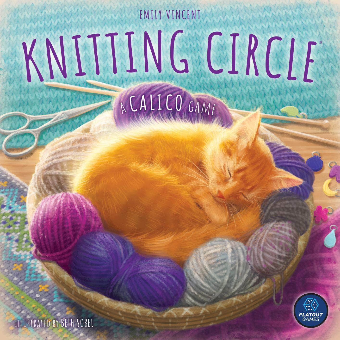 Knitting Circle: Core Game Plus Promo Pack (Kickstarter Pre-Order Special) Kickstarter Board Game Flatout Games KS001906A