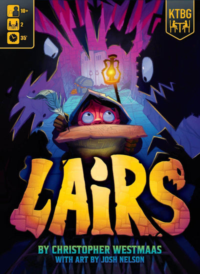 Lairs: Deluxe Edition Plus Deeper Dungeons (Kickstarter Pre-Order Special) Kickstarter Board Game Kids Table Board Gaming KS001907A