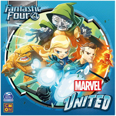 حزمة توسيع Marvel United: X-Men Fantastic 4 Ding&amp;Dent (Kickstarter Special) توسيع لعبة Kickstarter Board CMON KS001099U