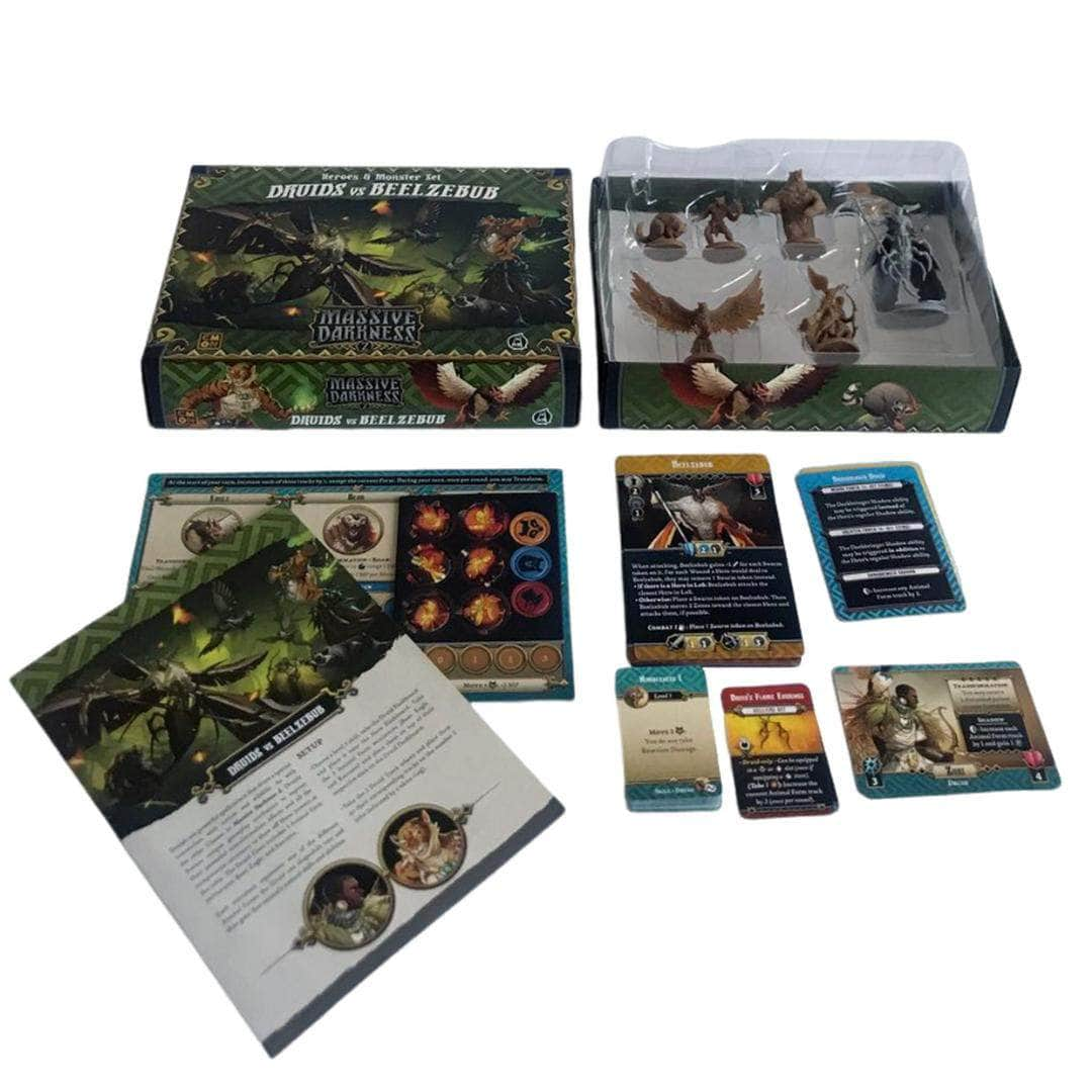 Massive Darkness 2: Druids Vs Beelzebub Kickstarter Pre-Order Special Board  Game Expansion - The Game Steward