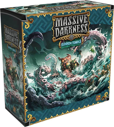 Massivt mørke: Dungeons of Shadowreach Dragons Hoard Game spil All-in Pled CMON KS001951A