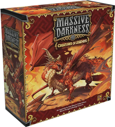 Massive Darkness: Dungeons of Shadowreach Dragons hoard spel allt-in löfte (Kickstarter förbeställning special) Kickstarter brädspel CMON KS001951A