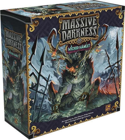 Massivt mørke: Dungeons of Shadowreach Dragons Hoard Game spil All-in Pled CMON KS001951A