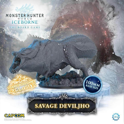 Monster Hunter World: Iceborne Wave 2 Plus Deluxe Bundle (Kickstarter Pre-Order Special) Kickstarter Board Game Expansion Steamforged Games KS001916A