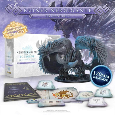 Monster Hunter World: Iceborne Wave 2 Plus Deluxe Bundle (Kickstarter Pre-Order Special) Kickstarter Board Game Expansion Steamforged Games KS001916A