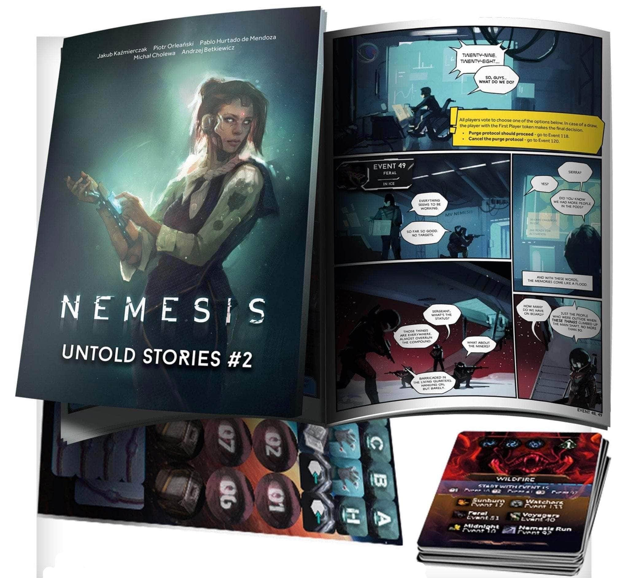 Nemesis: Untold Stories #2 Expansion Ding&Dent Kickstarter Kickstarter  Board Game Expansion - The Game Steward