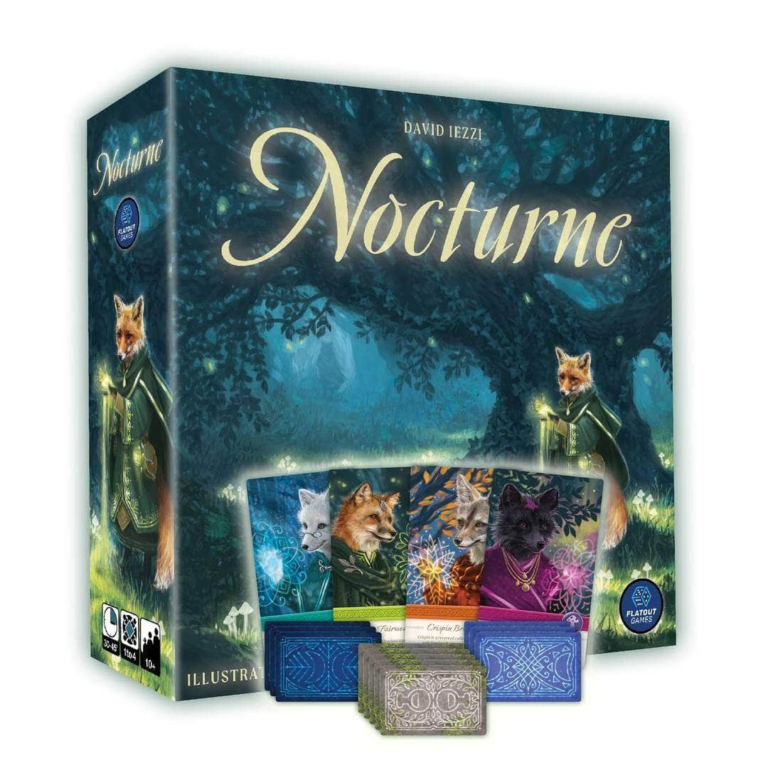 Nocturne: Board Game Plus Midnight Mini-Expansion Promo Pack (Kickstarter Pre-Order Special) Kickstarter Board Game Flatout Games KS001785A