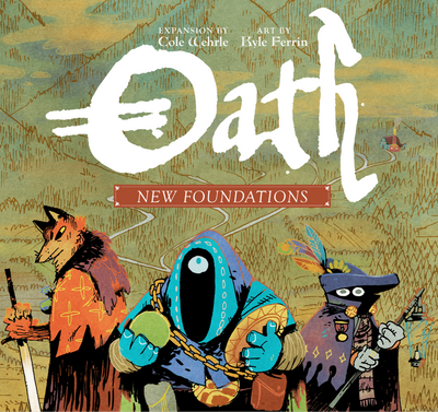 Oath: Uudet säätiöt (Kickstarter ennakkotilaus Special) Kickstarter Board Game -laajennus Leder Games KS001871a