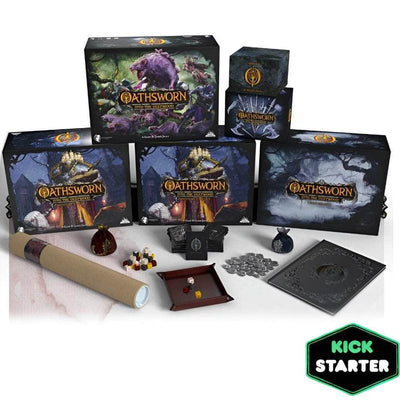 Oathsworn: la première édition Collector&#39;s All In Gled Bundle Ding &amp; Dent (Kickstarter Special) Kickstarter Board Game Shadowborne Games Ks000991b