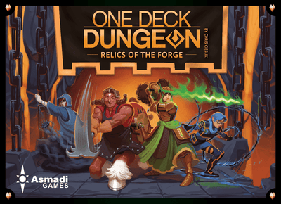 One Deck Dungeon: Relics of the Forge Deluxe Edition (Edição de pré-encomenda de varejo) Expansão do jogo de tabuleiro de varejo Asmadi Games KS001798A