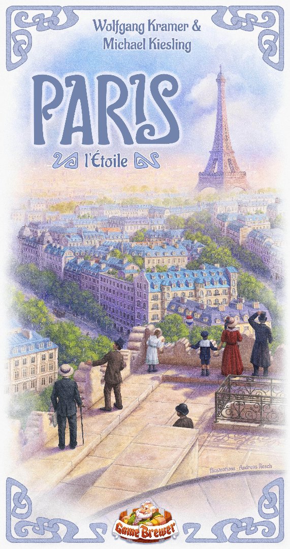 Parijs: L'Etoile -uitbreiding (Kickstarter Special) Kickstarter Board Game -uitbreiding Game Brewer KS001786A