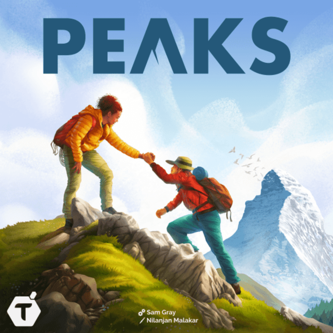 Peaks: Deluxe Edition (Kickstarter pré-encomenda especial) Kickstarter Board Game Games Tangerine KS001846A