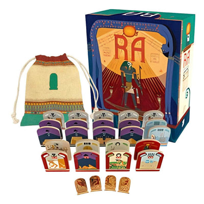 RA: Deluxe Farao-udgave All-In Bundle (Retail Pre-Order Edition) Detailbestyrelsesspil 25th Century Games KS001794A