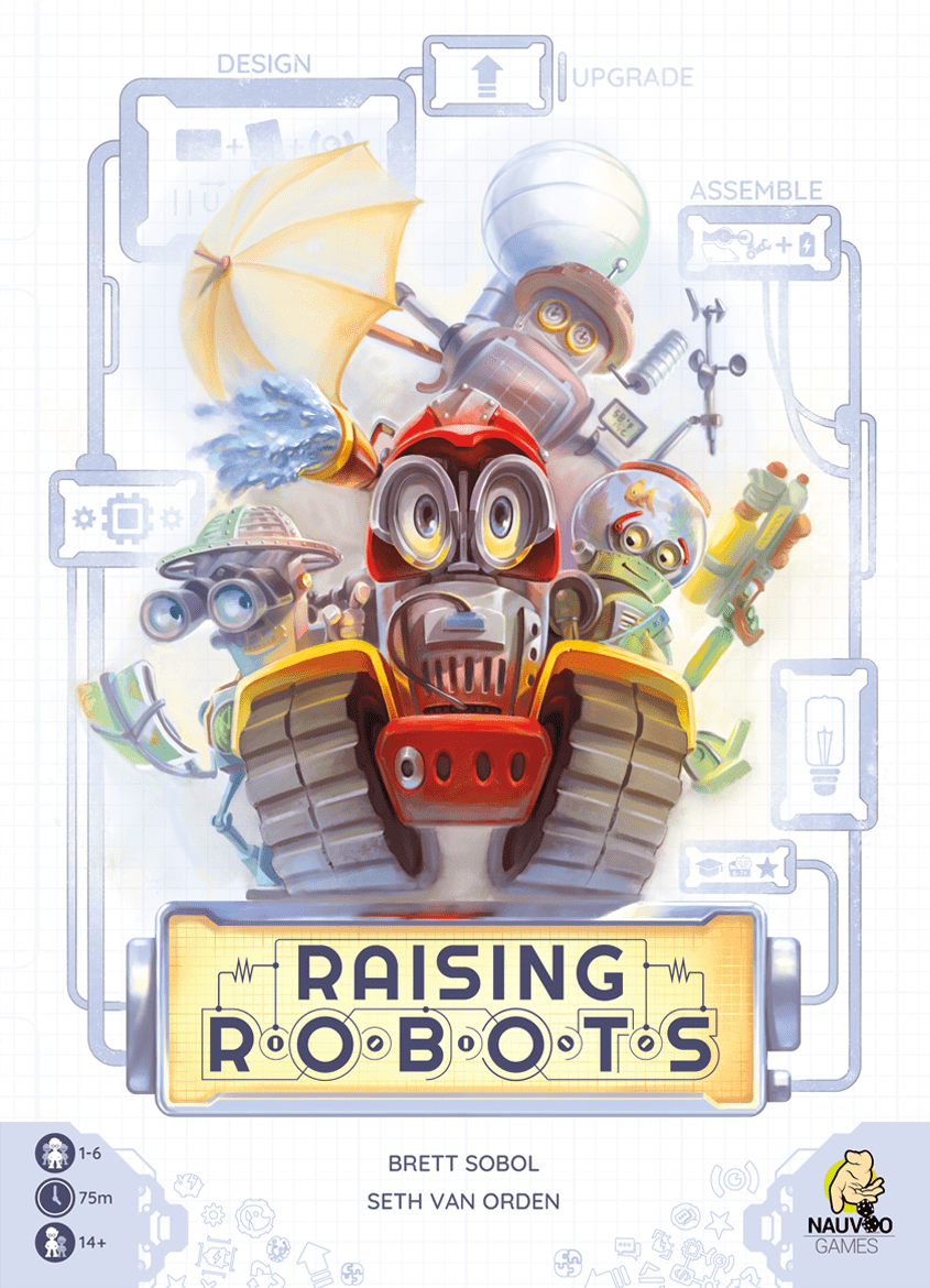 Raising Robots: All-In Tier (Kickstarter Pre-Order Special) Kickstarter Board Game Nauvoo Games KS001948A