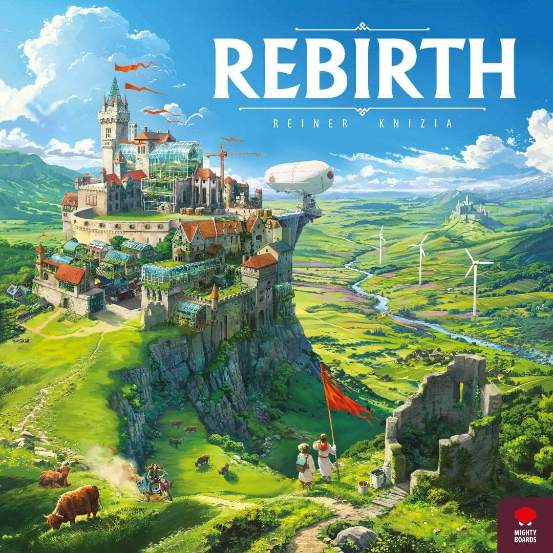 Rebirth: Deluxe Edition (Kickstarter pré-encomenda especial) jogo de tabuleiro Kickstarter Mighty Boards KS001830A