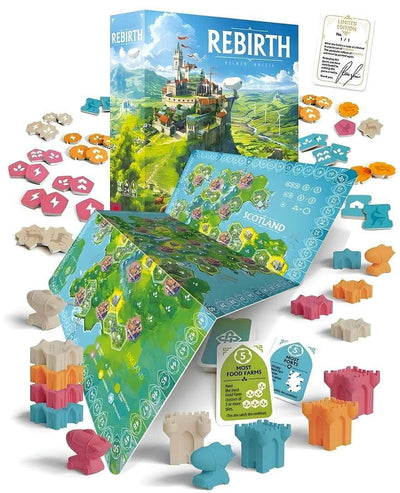 Rebirth: Deluxe Edition (Kickstarter Preoder Special) Kickstarter társasjáték Mighty Boards KS001830A